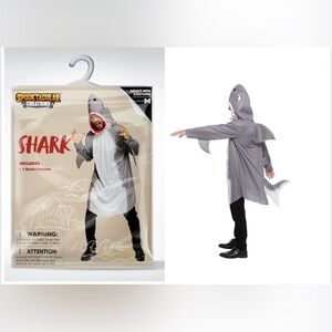 SPOOKTACULAR Creations Men Shark Costume for Adult Halloween Animal theme size M